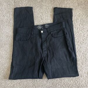 Black Denim Men's Pants